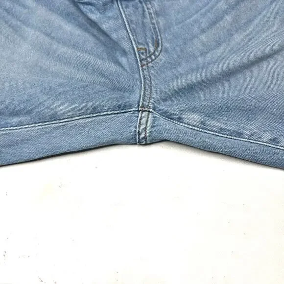 Madewell The Maternity Side-Panel Dean Easy Straight Jean Airy Denim size 29 - Picture 10 of 12